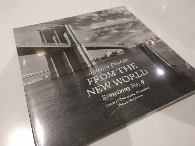 Production: the New World Symphony in its new form, front cover. Flora shopping centre, Prague.